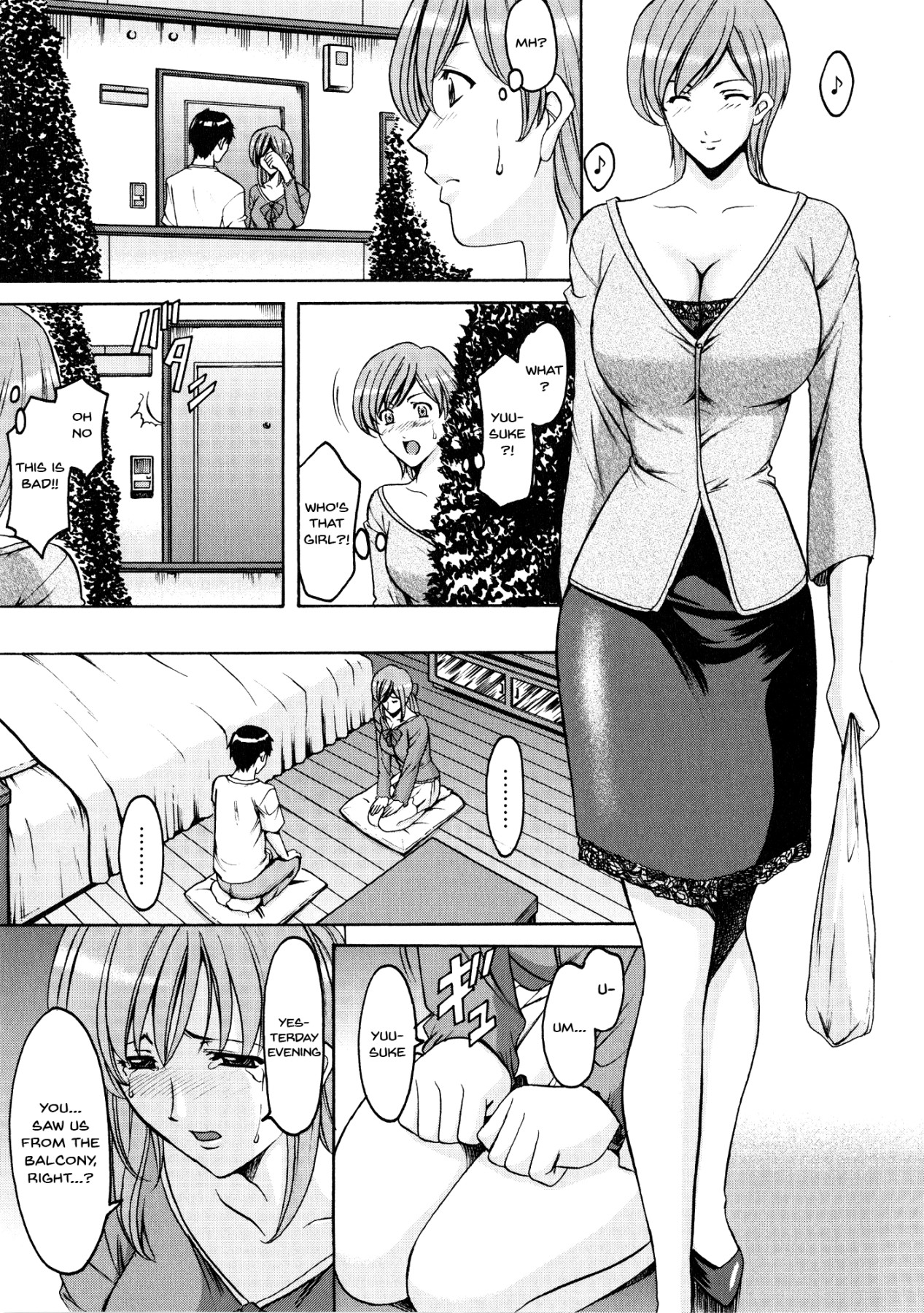 Hentai Manga Comic-A Seductive Older Woman's Apartment-Read-169